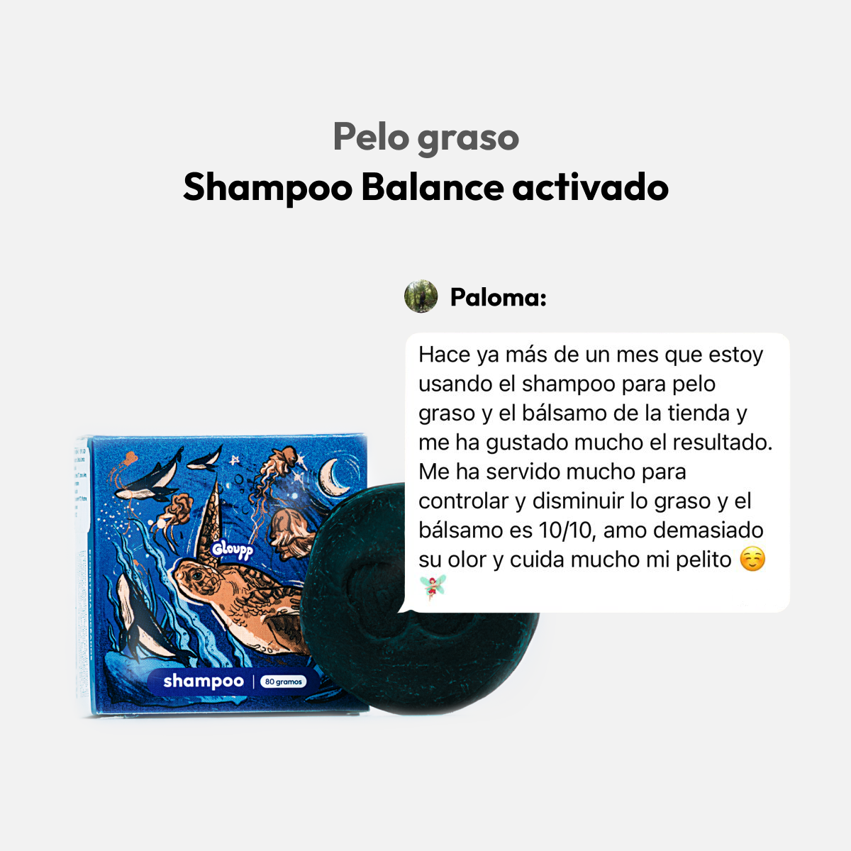 Shampoo Balance Activado | pelo graso